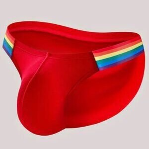 Red Rainbow ComfyFit Briefs XL